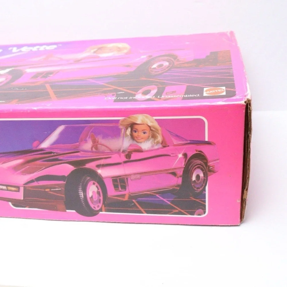 1985 Barbie Ultra Vette Corvette Mattel #2784 Vintage NEW Sealed Box